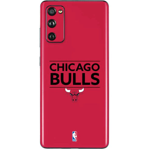 NBA Chicago Bulls Standard - Red Galaxy S20 Fan Edition Skin