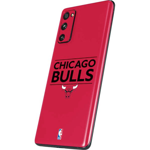 NBA Chicago Bulls Standard - Red Galaxy S20 Fan Edition Skin