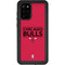 NBA Chicago Bulls Standard - Red Galaxy S20 Plus Waterproof Case