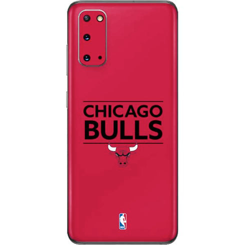NBA Chicago Bulls Standard - Red Galaxy S20 Skin