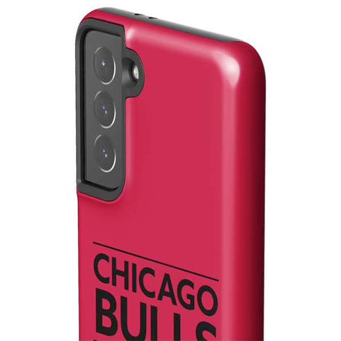 NBA Chicago Bulls Standard - Red Galaxy S21 5G Pro Case