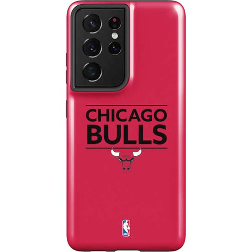 NBA Chicago Bulls Standard - Red Galaxy S21 Ultra 5G Pro Case