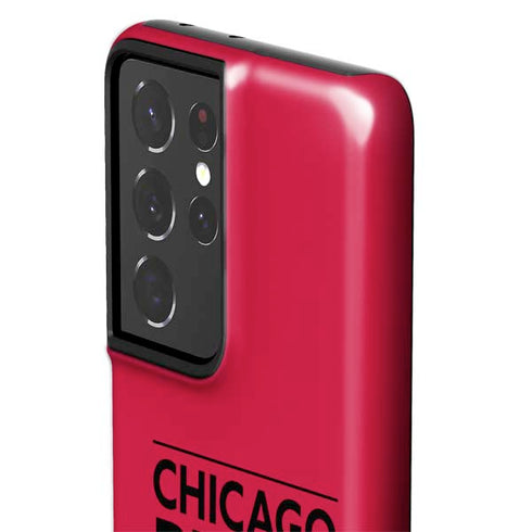NBA Chicago Bulls Standard - Red Galaxy S21 Ultra 5G Pro Case