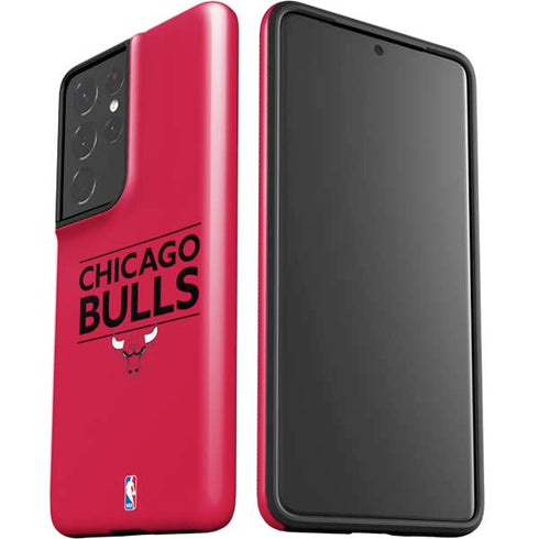 NBA Chicago Bulls Standard - Red Galaxy S21 Ultra 5G Pro Case