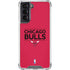 NBA Chicago Bulls Standard - Red Galaxy S22 Clear Case