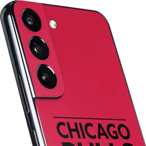 NBA Chicago Bulls Standard - Red Galaxy S22 Skin