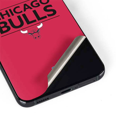 NBA Chicago Bulls Standard - Red Galaxy S22 Skin