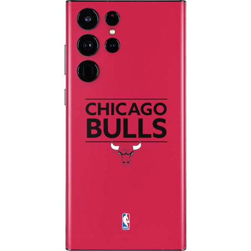 NBA Chicago Bulls Standard - Red Galaxy S22 Ultra Skin