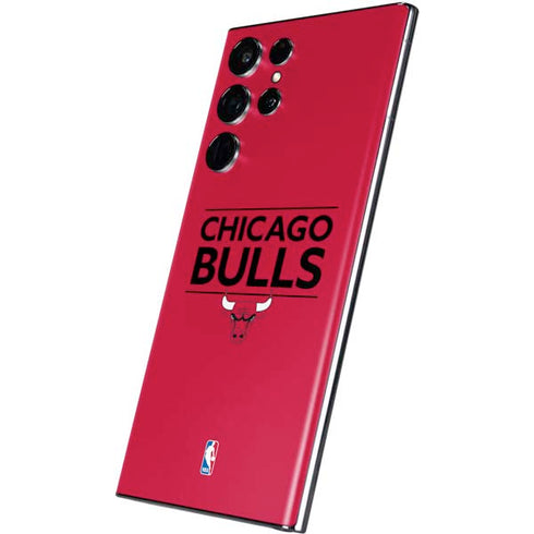 NBA Chicago Bulls Standard - Red Galaxy S22 Ultra Skin