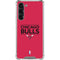 NBA Chicago Bulls Standard - Red Galaxy S23 Plus Clear Case