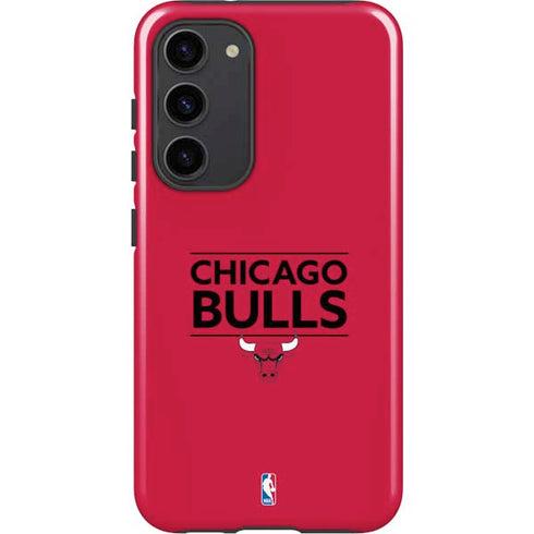 NBA Chicago Bulls Standard - Red Galaxy S23 Plus Pro Case