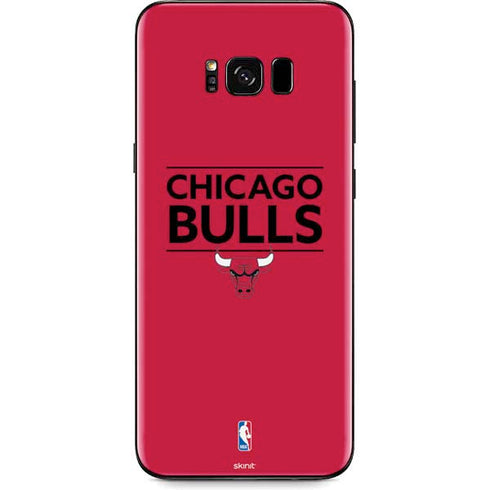 NBA Chicago Bulls Standard - Red Galaxy S8 Plus Skin