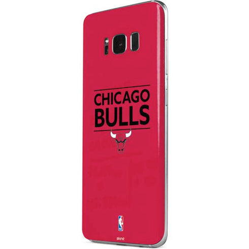 NBA Chicago Bulls Standard - Red Galaxy S8 Plus Skin