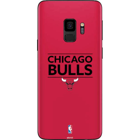 NBA Chicago Bulls Standard - Red Galaxy S9 Skin