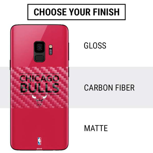NBA Chicago Bulls Standard - Red Galaxy S9 Skin