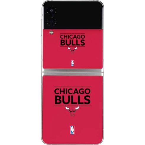 NBA Chicago Bulls Standard - Red Galaxy Z Flip3 5G Skin