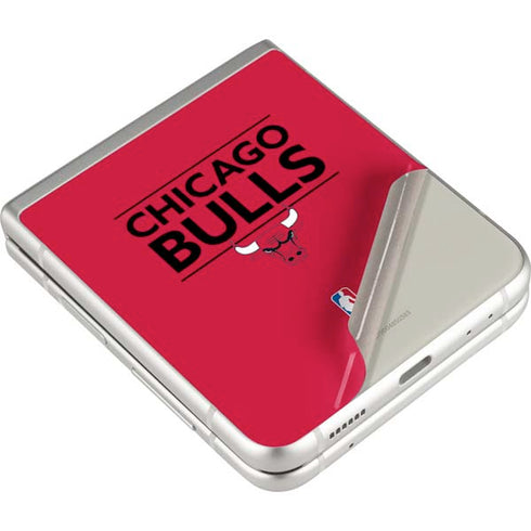 NBA Chicago Bulls Standard - Red Galaxy Z Flip3 5G Skin