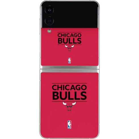 NBA Chicago Bulls Standard - Red Galaxy Z Flip4 5G Skin