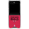 NBA Chicago Bulls Standard - Red Galaxy Z Flip5 5G Clear Case