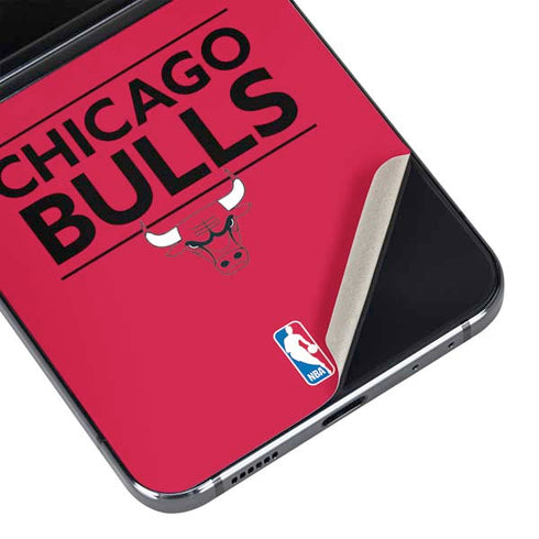 NBA Chicago Bulls Standard - Red Galaxy Z Flip5 5G Skin