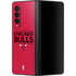 NBA Chicago Bulls Standard - Red Galaxy Z Fold3 5G Skin
