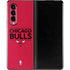 NBA Chicago Bulls Standard - Red Galaxy Z Fold3 5G Skin