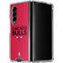 NBA Chicago Bulls Standard - Red Galaxy Z Fold4 5G Clear Case