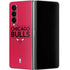 NBA Chicago Bulls Standard - Red Galaxy Z Fold4 5G Skin