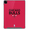 NBA Chicago Bulls Standard - Red iPad Pro 12.9in (2020) Clear Case