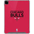 NBA Chicago Bulls Standard - Red iPad Pro 12.9in (2020) Clear Case