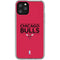 NBA Chicago Bulls Standard - Red iPhone 11 Pro Clear Case