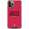 NBA Chicago Bulls Standard - Red iPhone 11 Pro Max Clear Case