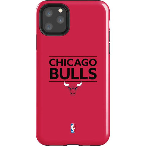 NBA Chicago Bulls Standard - Red iPhone 11 Pro Max Impact Case