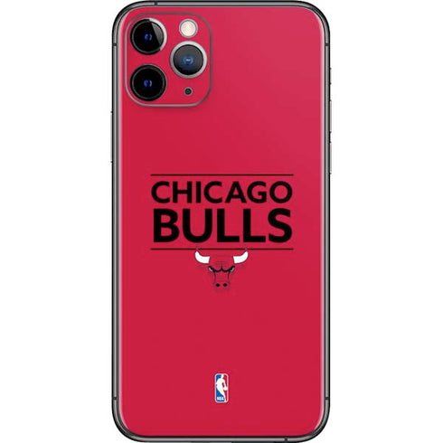 NBA Chicago Bulls Standard - Red iPhone 11 Pro Skin