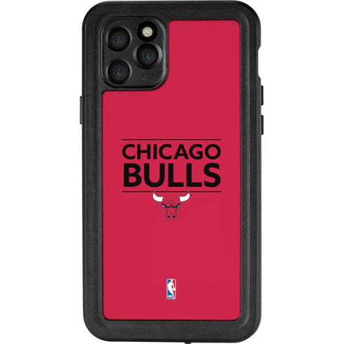 NBA Chicago Bulls Standard - Red iPhone 11 Pro Waterproof Case