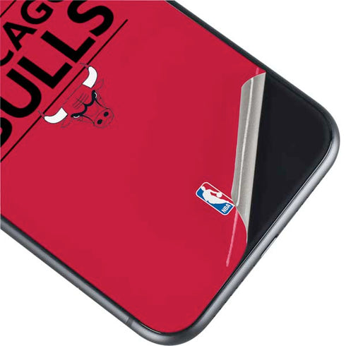 NBA Chicago Bulls Standard - Red iPhone 11 Skin