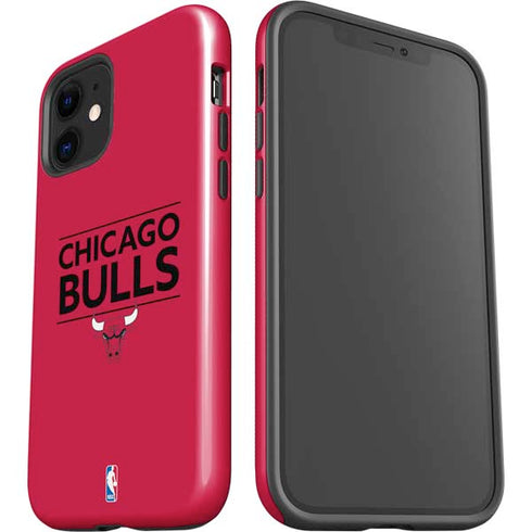 NBA Chicago Bulls Standard - Red iPhone 12 Mini Impact Case
