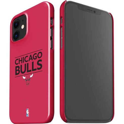 NBA Chicago Bulls Standard - Red iPhone 12 Mini Lite Case