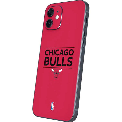 NBA Chicago Bulls Standard - Red iPhone 12 Mini Skin