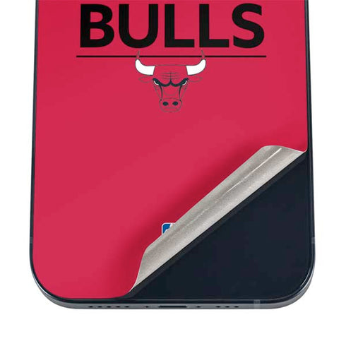 NBA Chicago Bulls Standard - Red iPhone 12 Mini Skin