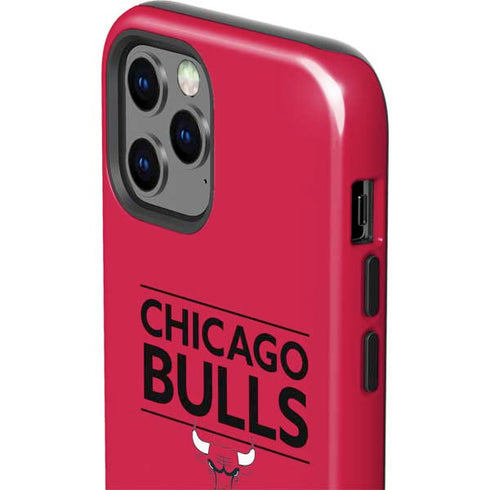 NBA Chicago Bulls Standard - Red iPhone 12 Pro Impact Case