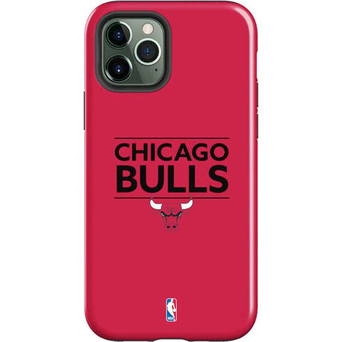 NBA Chicago Bulls Standard - Red iPhone 12 Pro Max Impact Case