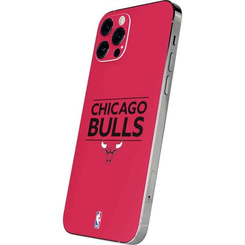 NBA Chicago Bulls Standard - Red iPhone 12 Pro Max Skin