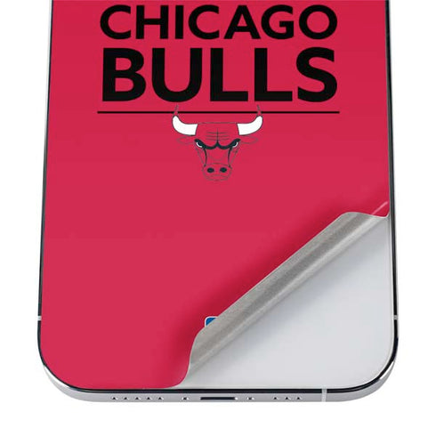 NBA Chicago Bulls Standard - Red iPhone 12 Pro Max Skin