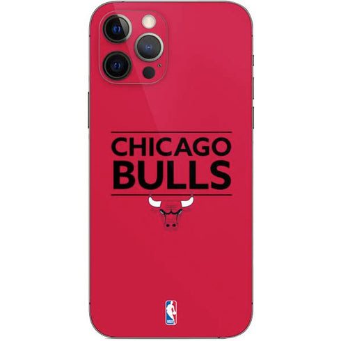 NBA Chicago Bulls Standard - Red iPhone 12 Pro Skin