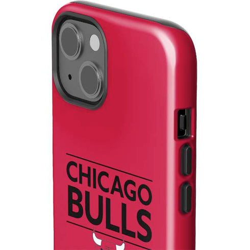 NBA Chicago Bulls Standard - Red iPhone 13 Impact Case