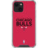 NBA Chicago Bulls Standard - Red iPhone 13 Mini Clear Case