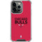NBA Chicago Bulls Standard - Red iPhone 13 Pro Clear Case