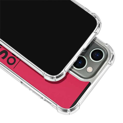 NBA Chicago Bulls Standard - Red iPhone 13 Pro Clear Case