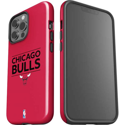 NBA Chicago Bulls Standard - Red iPhone 13 Pro Max Impact Case